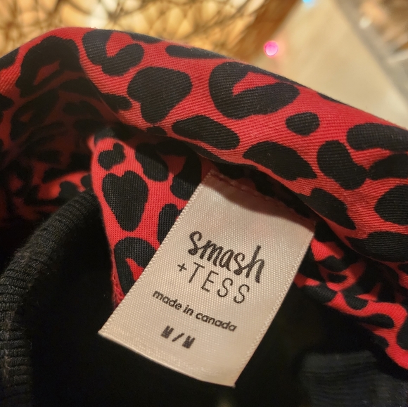 Smash + Tess Red Leopard Dani Dress - Picture 2 of 4